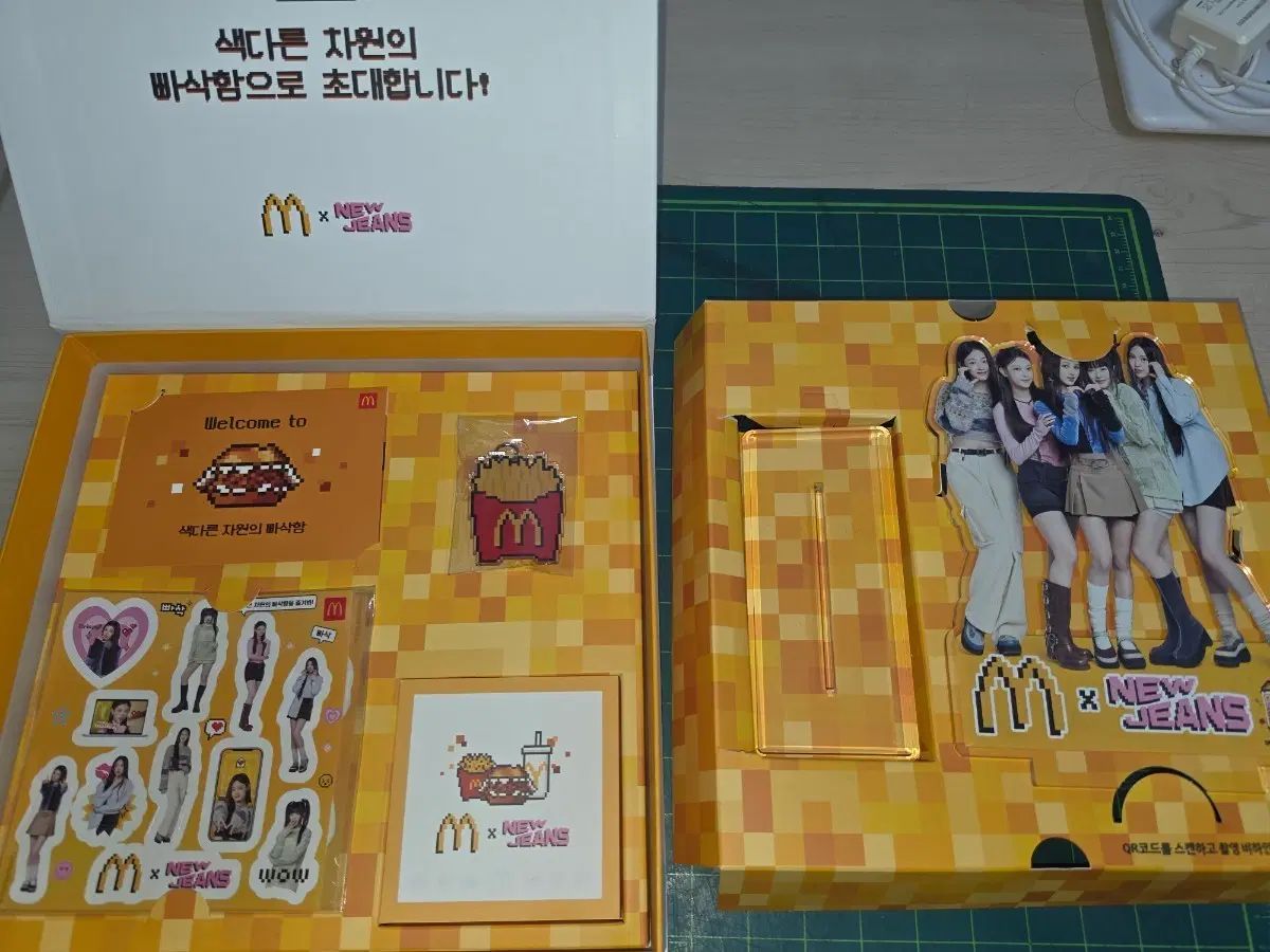 マクドナルド NewJeans（ニュージーンズ・ニュジ） コラボ グッズ セット