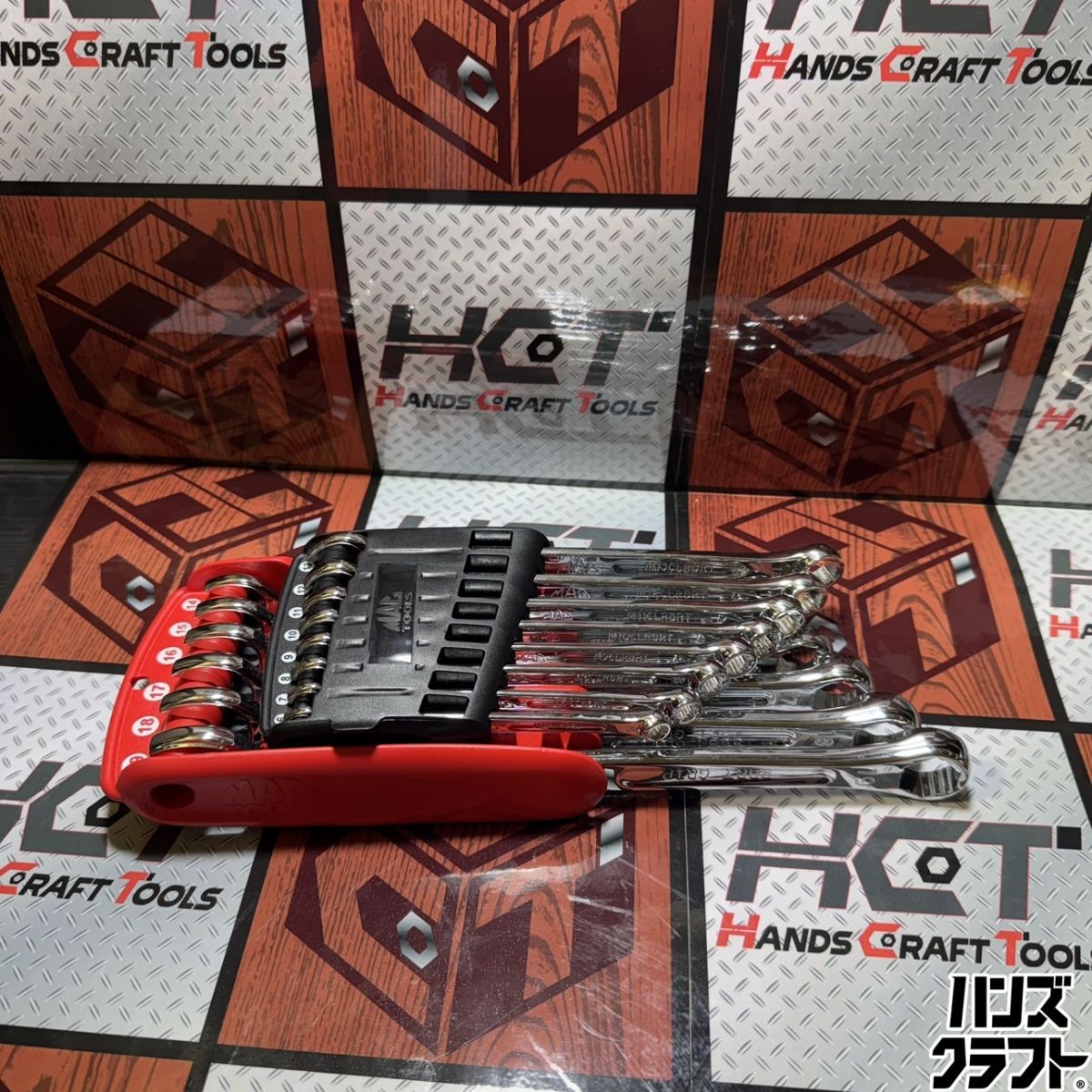 ▼【未使用】マックツール(MACTOOLS)14Pc. MM RBRT™ コンビネーション レンチ セット- 6 ポイント SCLM14RBRT 中古