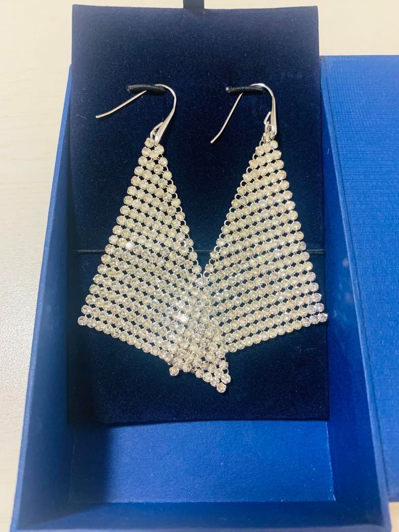 スワロフスキー　ピアス　Fitピアス　ラージサイズ スワロフスキー Swarovski Fit Silver ピアス ラージサイズ - メルカリ