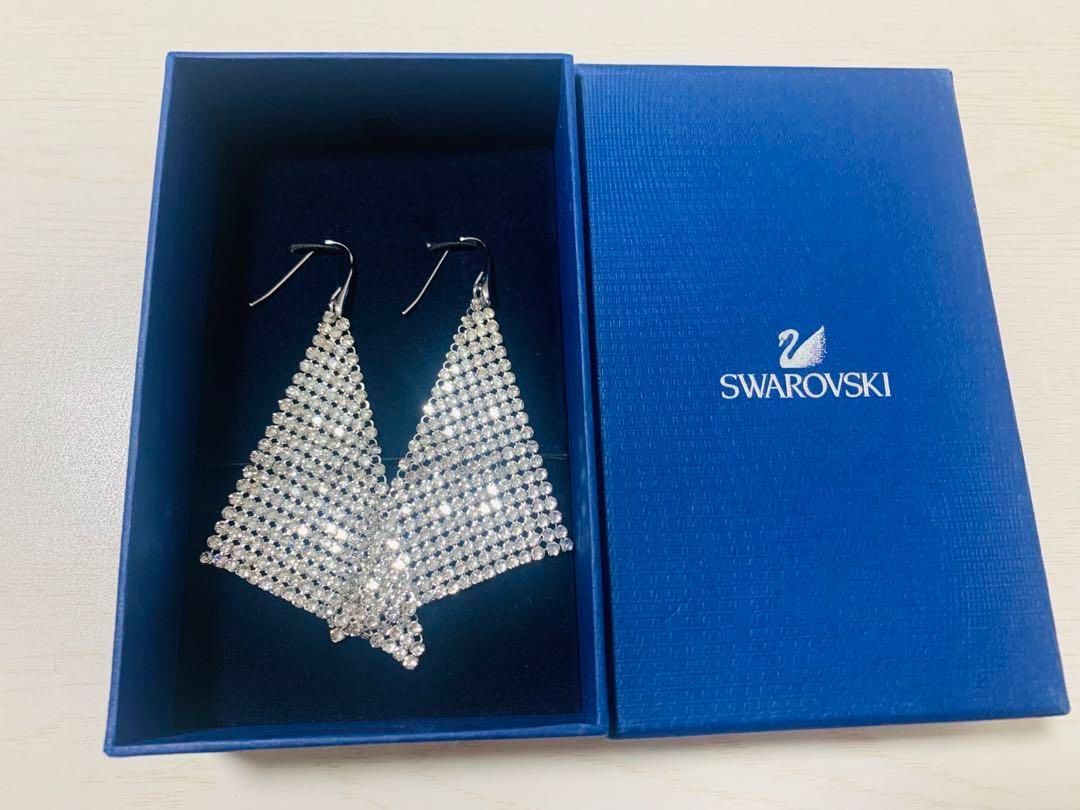 スワロフスキー　ピアス　Fitピアス　ラージサイズ スワロフスキー Swarovski Fit Silver ピアス ラージサイズ - メルカリ