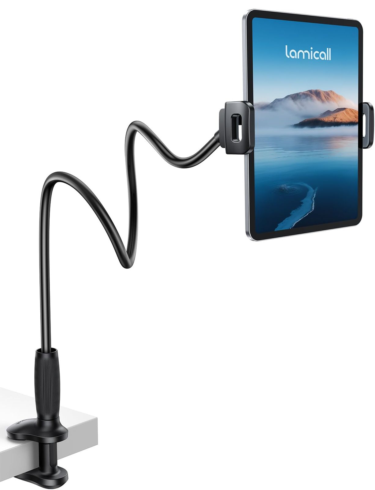 ipad ベッド・調理・運動・生放送 pro/mini/Air 厚さ17mmまで 360度
