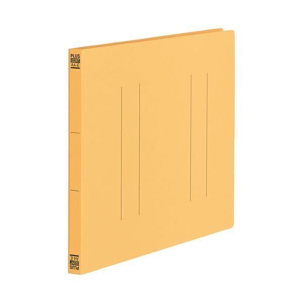ds-(まとめ）プラス フラットファイル縦罫A4E No.022NT YL 10冊〔×10セット〕