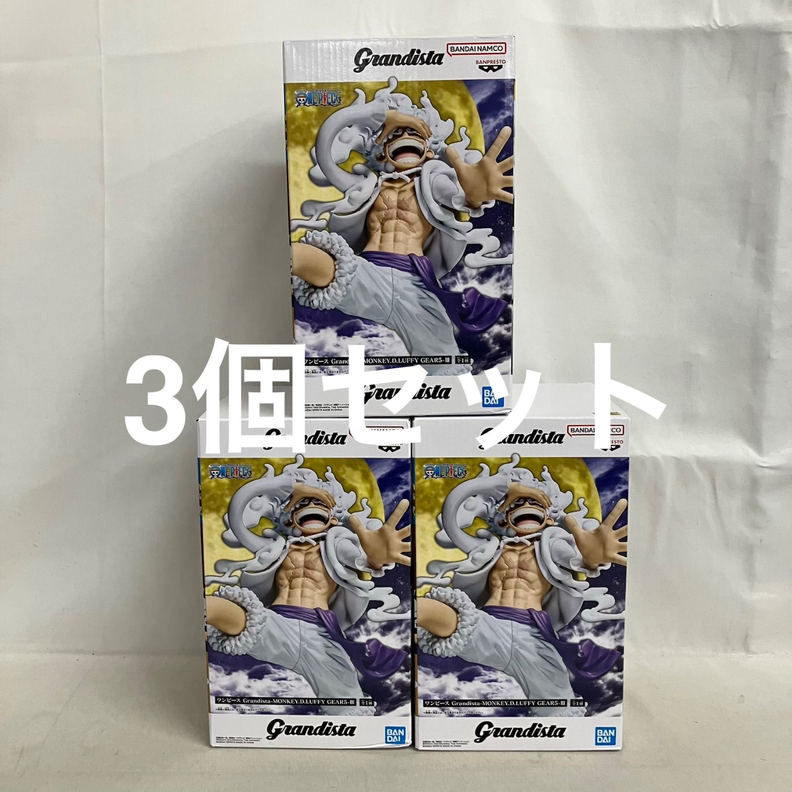 未開封 ワンピース Grandista モンキー・D・ルフィ ギア5 Ⅲ