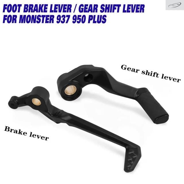 Gear Shift Lever Pedal Ducati Monster 937 950 Plus 2021-2022 - 24 Brake Lever Footrest Shifter Foot Pegs Pedal Shifting