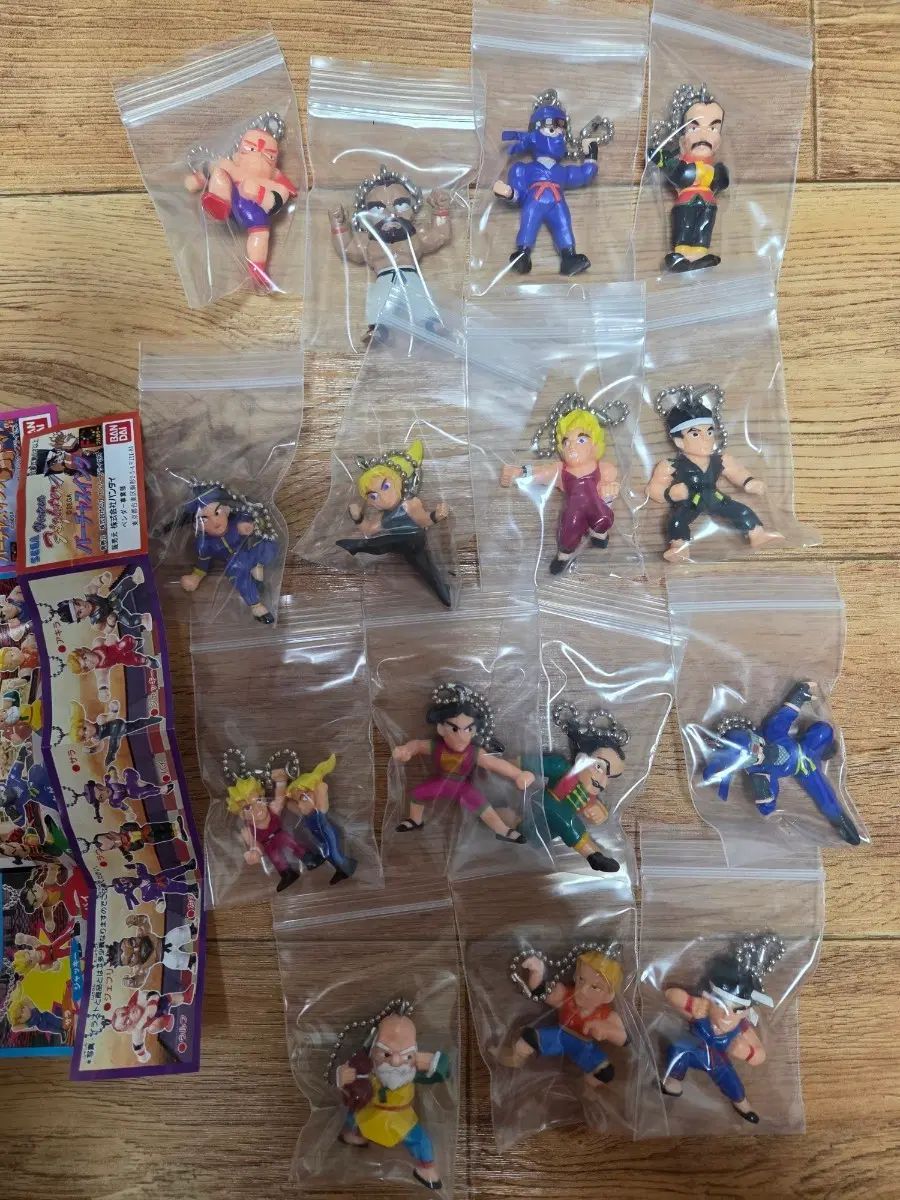 バーチャファイター フィギュア キーホルダー 16種 1弾 2弾 フルセット