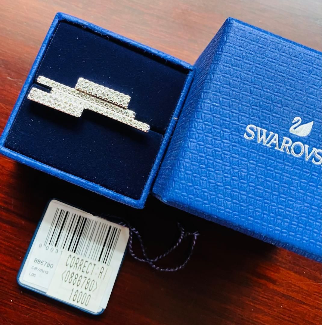新品 スワロフスキー Swarovski Correct リング 58号