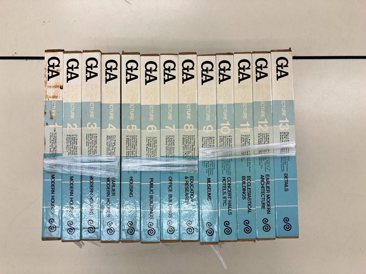 希少 GA GLOBAL ARCHITECTURE BOOK 全13巻セット 建築