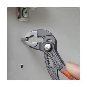 ds-KNIPEX クニペックス 8701-125SB コブラ ウォーターポンププライヤー 工具 作業工具 ツール DIY 道具