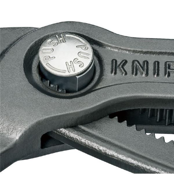 ds-KNIPEX クニペックス 8701-125SB コブラ ウォーターポンププライヤー 工具 作業工具 ツール DIY 道具