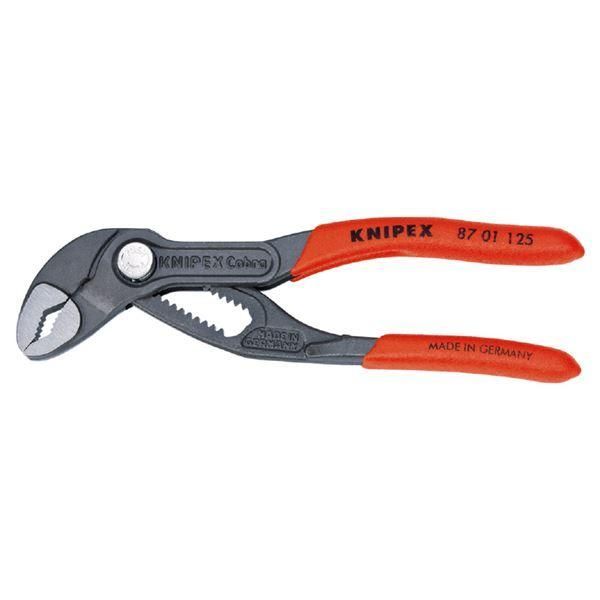 ds-KNIPEX クニペックス 8701-125SB コブラ ウォーターポンププライヤー 工具 作業工具 ツール DIY 道具