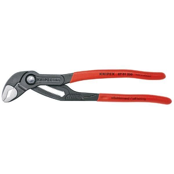 ds-KNIPEX クニペックス 8701-250SB コブラ ウォーターポンププライヤー 工具 作業工具 ツール DIY 道具