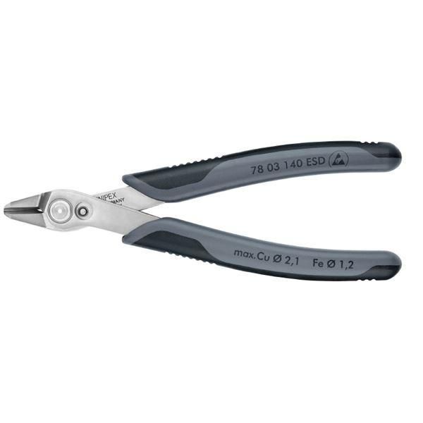 ds-KNIPEX クニペックス 7803-140ESD エレクトロニクス スーパーニッパー XL SB 工具 ツール DIY 作業工具 道具 ニッパー
