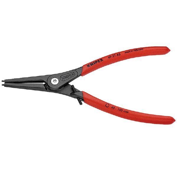 ds-KNIPEX クニペックス 4931-A3 軸用 精密 スナップリングプライヤー 直 工具 ツール DIY 作業工具 道具 プライヤー 9,361円