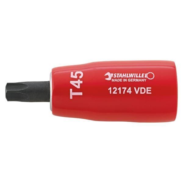 ds-STAHLWILLE スタビレー 12174VDE-T25 3/8SQ 絶縁 ヘクスローブ 02390025 工具 ツール DIY 作業工具 道具