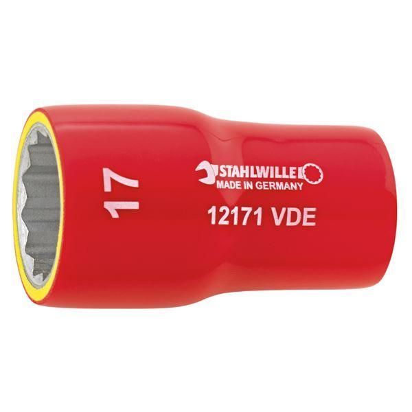 ds-STAHLWILLE スタビレー 12171VDE-17 3/8SQ 絶縁ソケット 02380017 工具 ツール DIY 作業工具 道具 8,094円