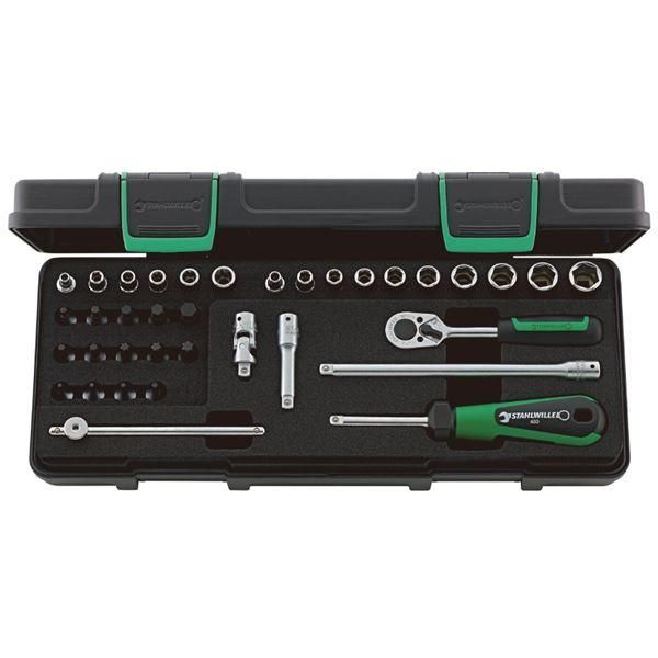 ds-STAHLWILLE スタビレー 88TXKN 1/4SQ ソケットレンチ セット 98819801 工具 ツール DIY 作業工具 道具 レンチ