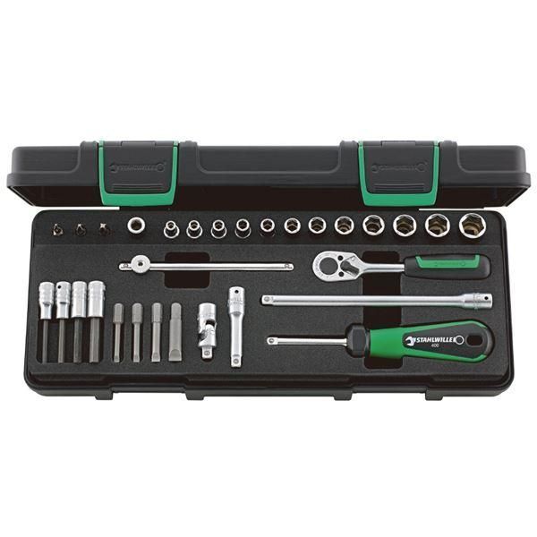 ds-STAHLWILLE スタビレー 40/23/7KN 1/4SQ ソケットレンチ セット 96011134 工具 ツール DIY 作業工具 道具 レンチ