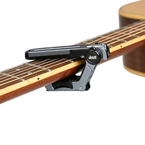 S1 The Rolling Capo スライド式のギターカポタスト 転調 ワンタッチ 瞬時に移動できる メカニカルローリングカポ Jstaff S1 QYKJ-HDL-S1 黒色 1個入り サイレントスライド 折りたたみ可能送料無料 e66c851e 9,763円