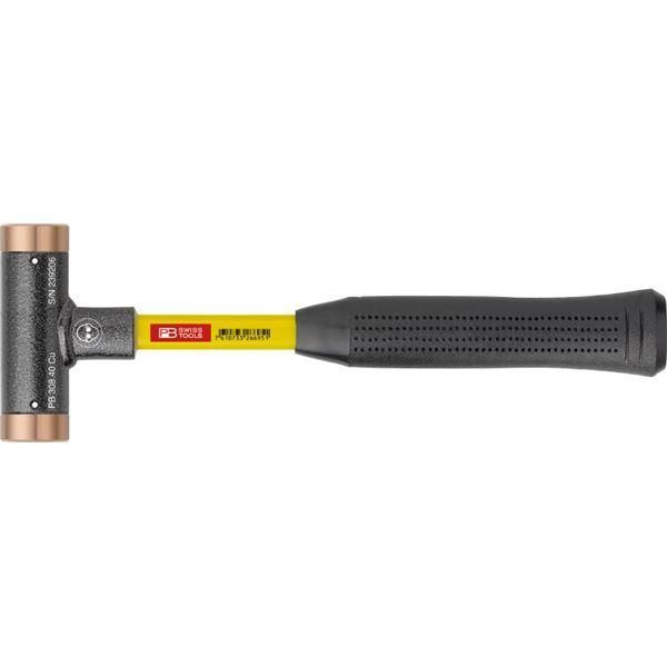 ds-PB SWISS TOOLS 308-40CU 無反動銅ハンマー グラスファイバー柄 工具 ツール DIY 作業工具 道具 ハンマー