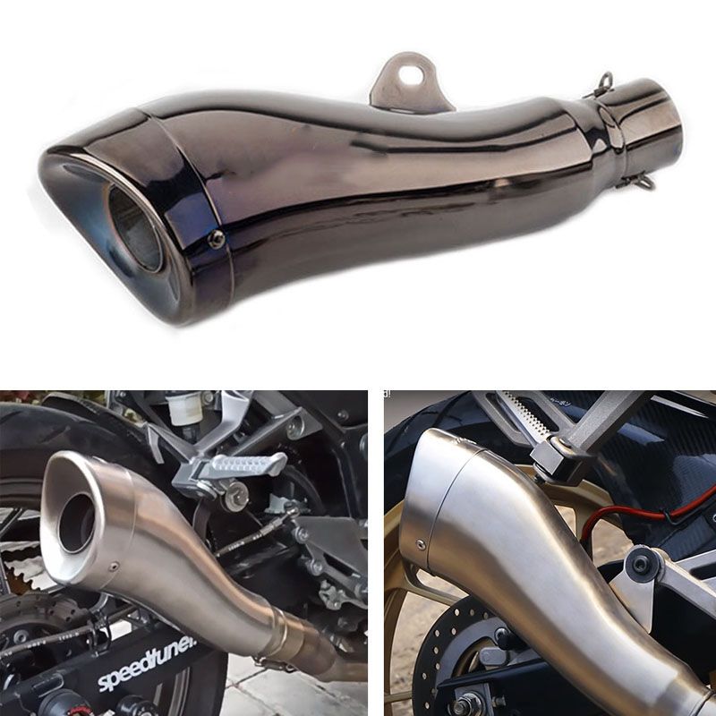 カワサキ Z400/650 RC390/R3/FZ8/CB1000R 用 51mm マフラー Leo エスケープ