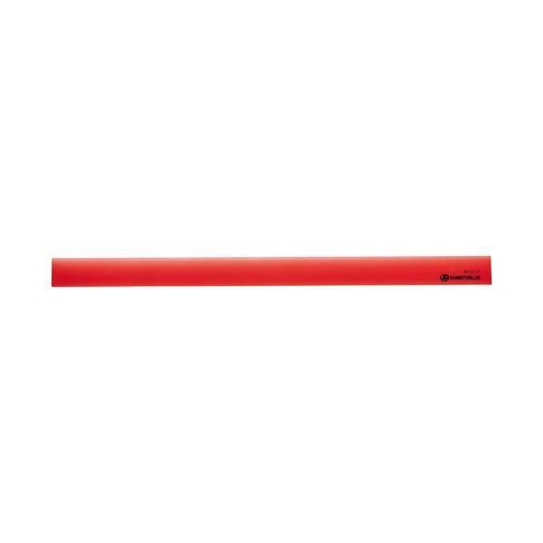 ds-（まとめ） スマートバリュー マグネットバー220mm 赤 10本 B440J-R-10〔×5セット〕