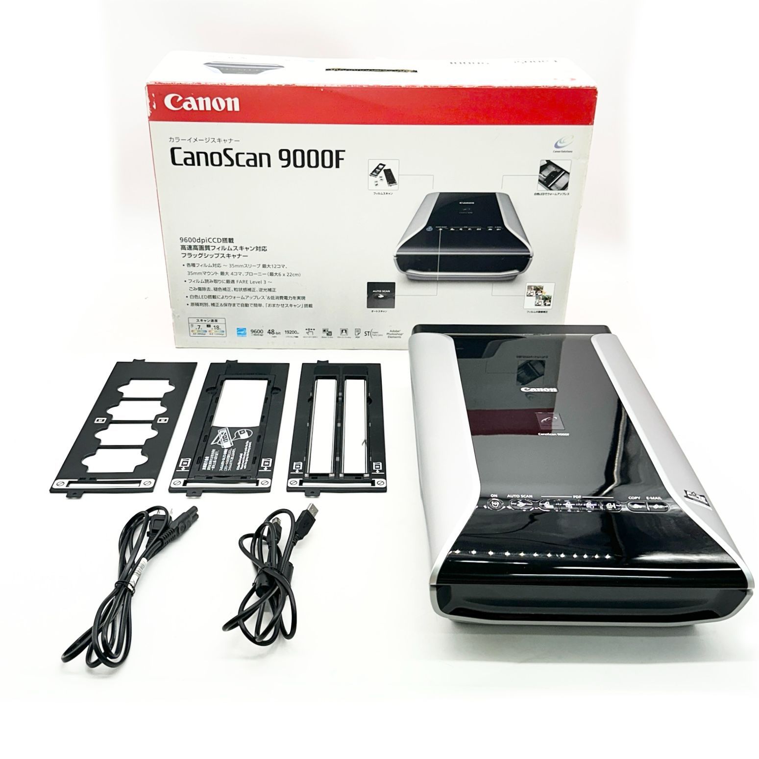【動作品・美品】Canon スキャナー　CanoScan 9000F 美品】キヤノン CanoScan 9000F MarkII スキャナー - メルカリ
