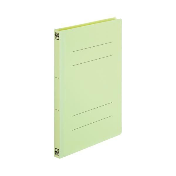 ds-（まとめ） プラス PPフラットファイルB5S No.131P GR 1冊〔×30セット〕