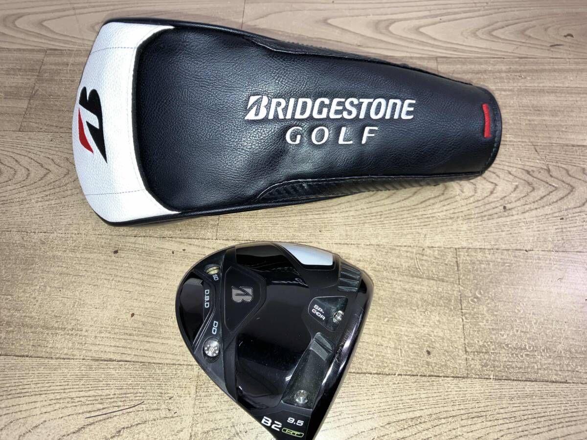 BRIDGESTONE B2HT ドライバー ブリヂストン ゴルフ アウトドア ヘッドカバー付 リシャフト