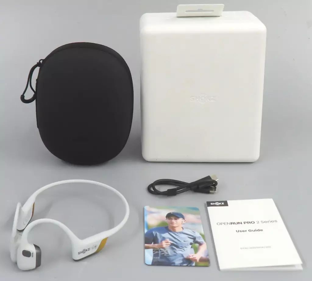 【中古】ヘッドフォン 大迫傑 Shokz Bluetooth 骨伝導式イヤホン OpenRun Pro 2 Mini 大迫傑限定モデル ミニサイズ