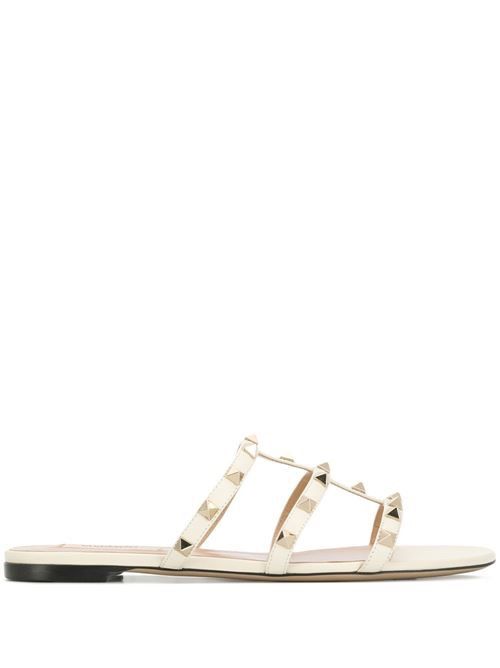 VALENTINO GARAVANI ロックスタッド レザー サンダル 送料無料 66,440円