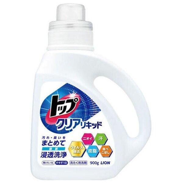 ds-（まとめ） ライオン トップクリアリキッド 本体 900g〔×10セット〕 7,168円