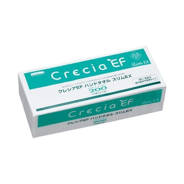 ds-（まとめ） 日本製紙クレシア クレシアEFハンドタオル ソフト200 Sサイズ〔×30セット〕