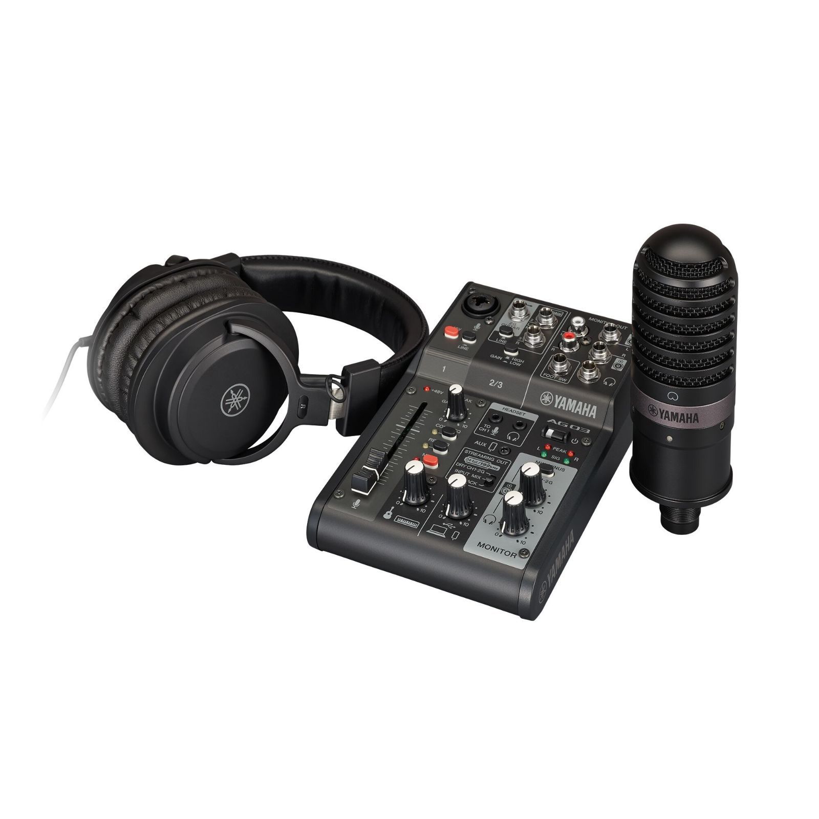 【新品】YAMAHA AG03MK2 B LSPK Live Streaming Pack [Black]