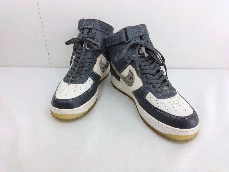 26g-864k 【中古】NIKE ナイキ　NIKE BY YOU ナイキ バイ ユー　AIR FORCE 1/1 Unlocked By You カスタム　ハイカットスニーカー　DD1661-991　28.0cm　箱なし