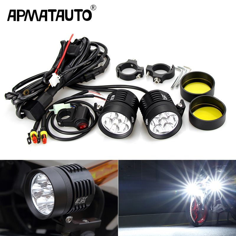 BMW R1200GS/ADV K1600 R1200GS R1100GS 用 LED補助フォグランプ 12000lm