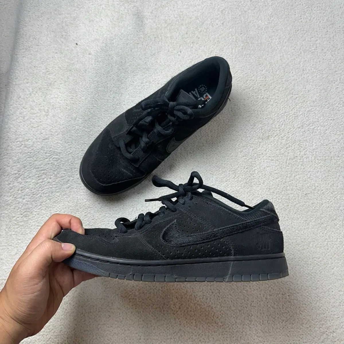280 NIKE X UNDEFEATED DUNK LOW SP ON IT BLACK #380 10,368円