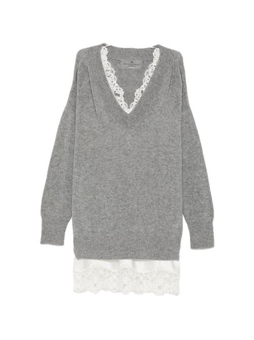 ERMANNO SCERVINO カシミア ミニドレス 送料無料 178,275円