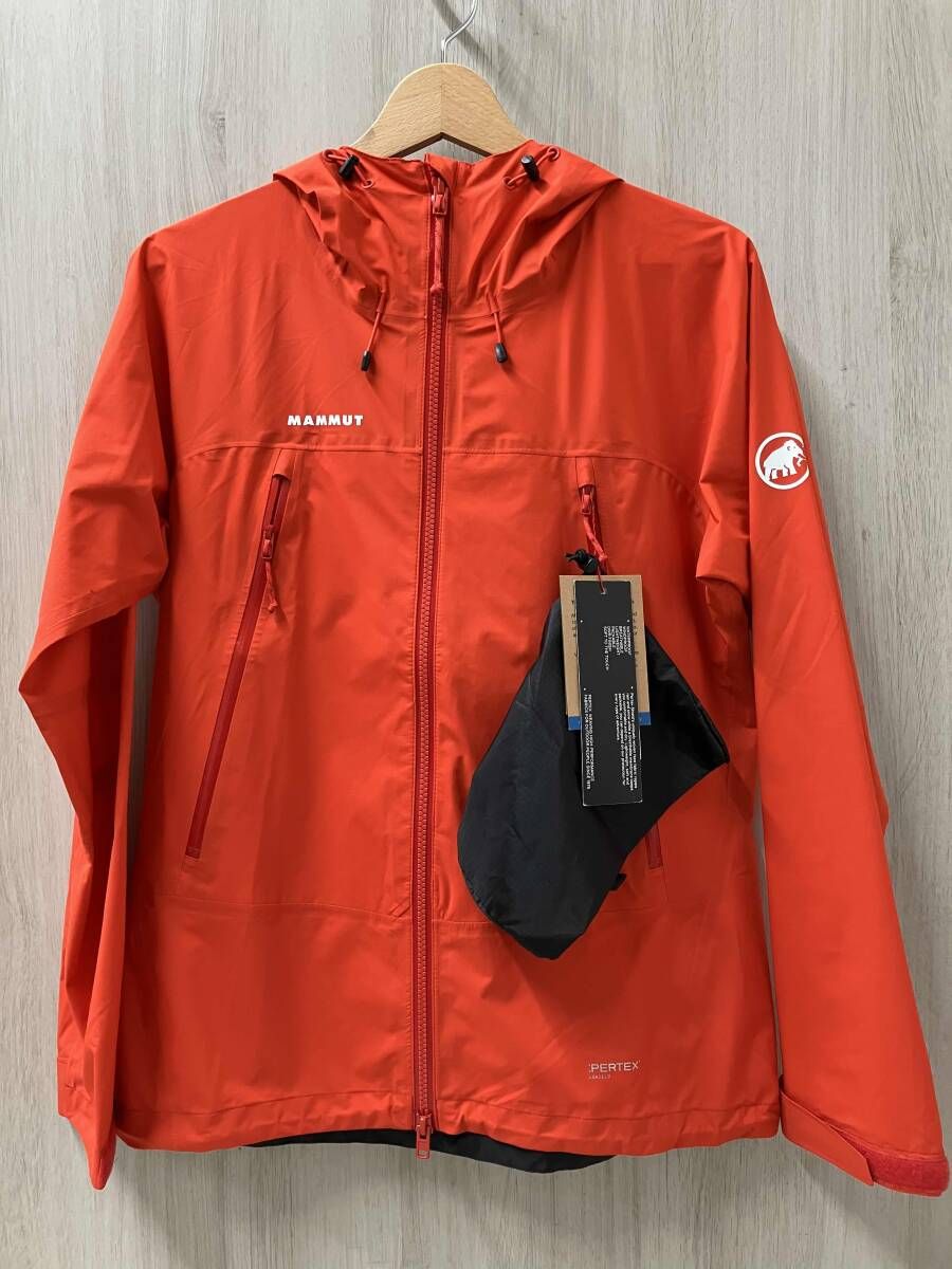 MAMMUT マムート 1010-32090 Masao Light 2.0 HS Hooded Jacket JE AF Women 3778 mammut red ナイロンジャケット タグ・袋付き 17,625円