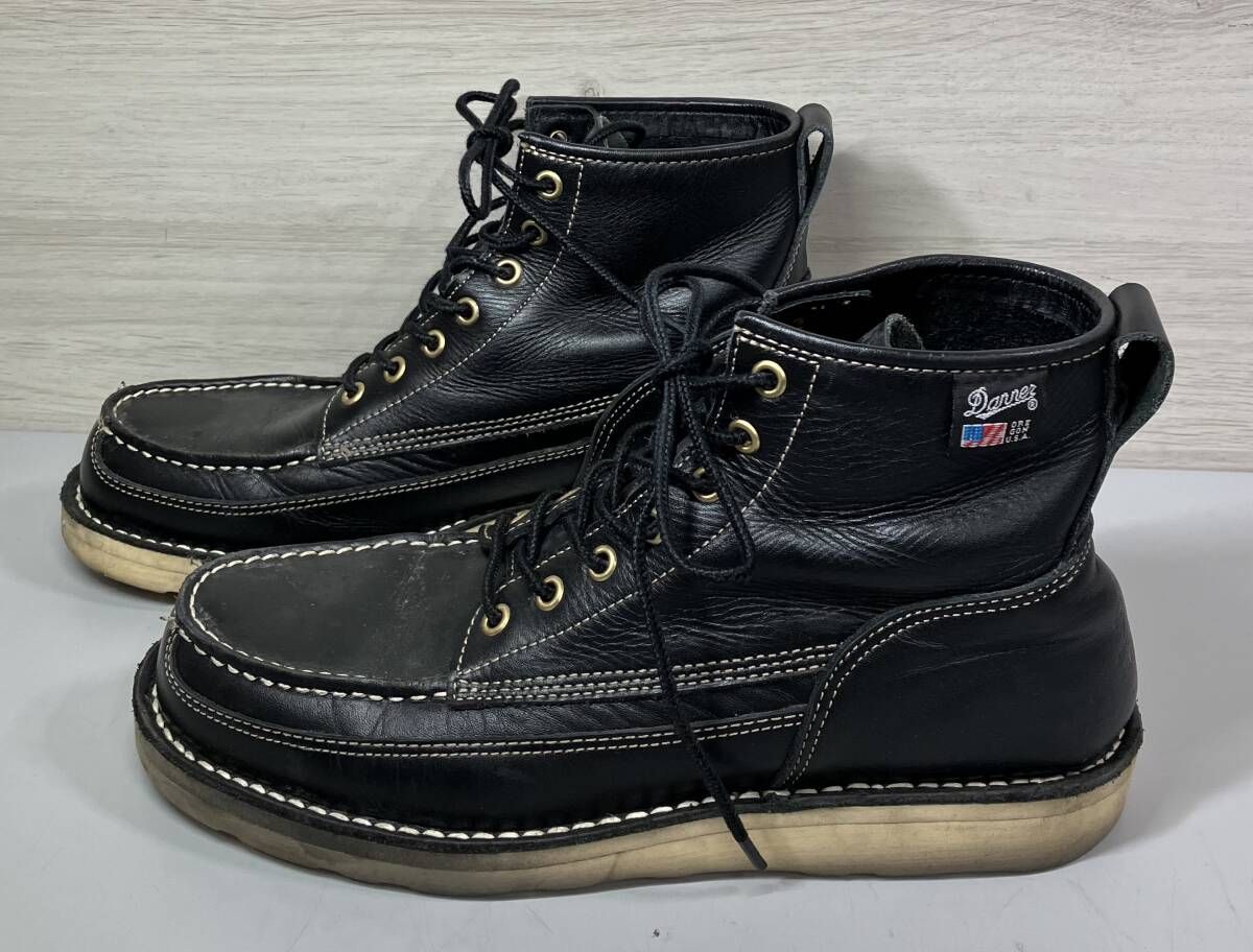 DANNER/ダナー/ワークブーツ/ブラック/8インチ約26cm