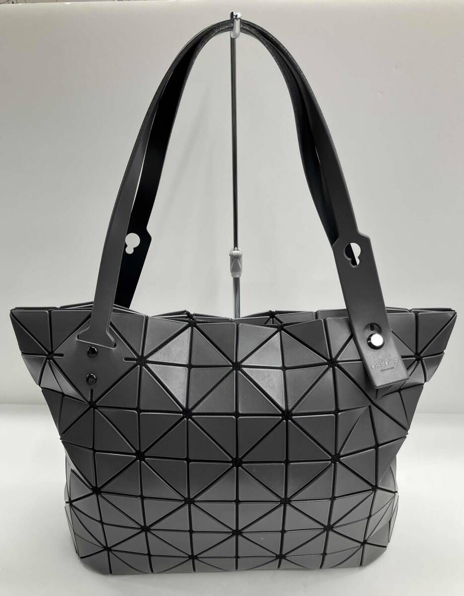 BAO BAO ISSEY MIYAKE バオバオ トートバッグ マット グレー BAO BAO ISSEY MIYAKE ROCK MATTE バオバオ イッセイミヤケ ロック