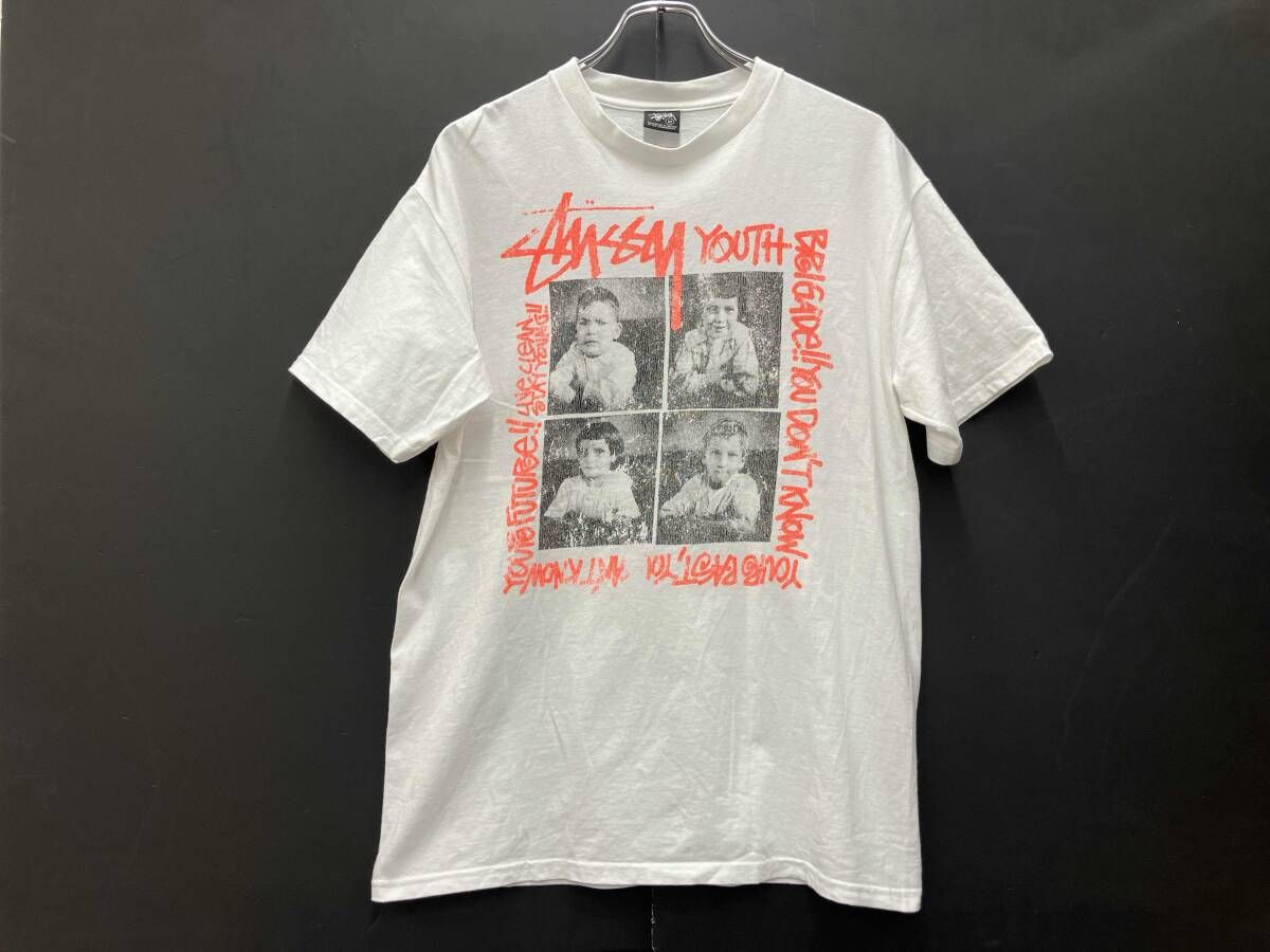 Stussy ステューシー 4-KIDS YOUTH BRIGADE オールドステューシー 半袖
