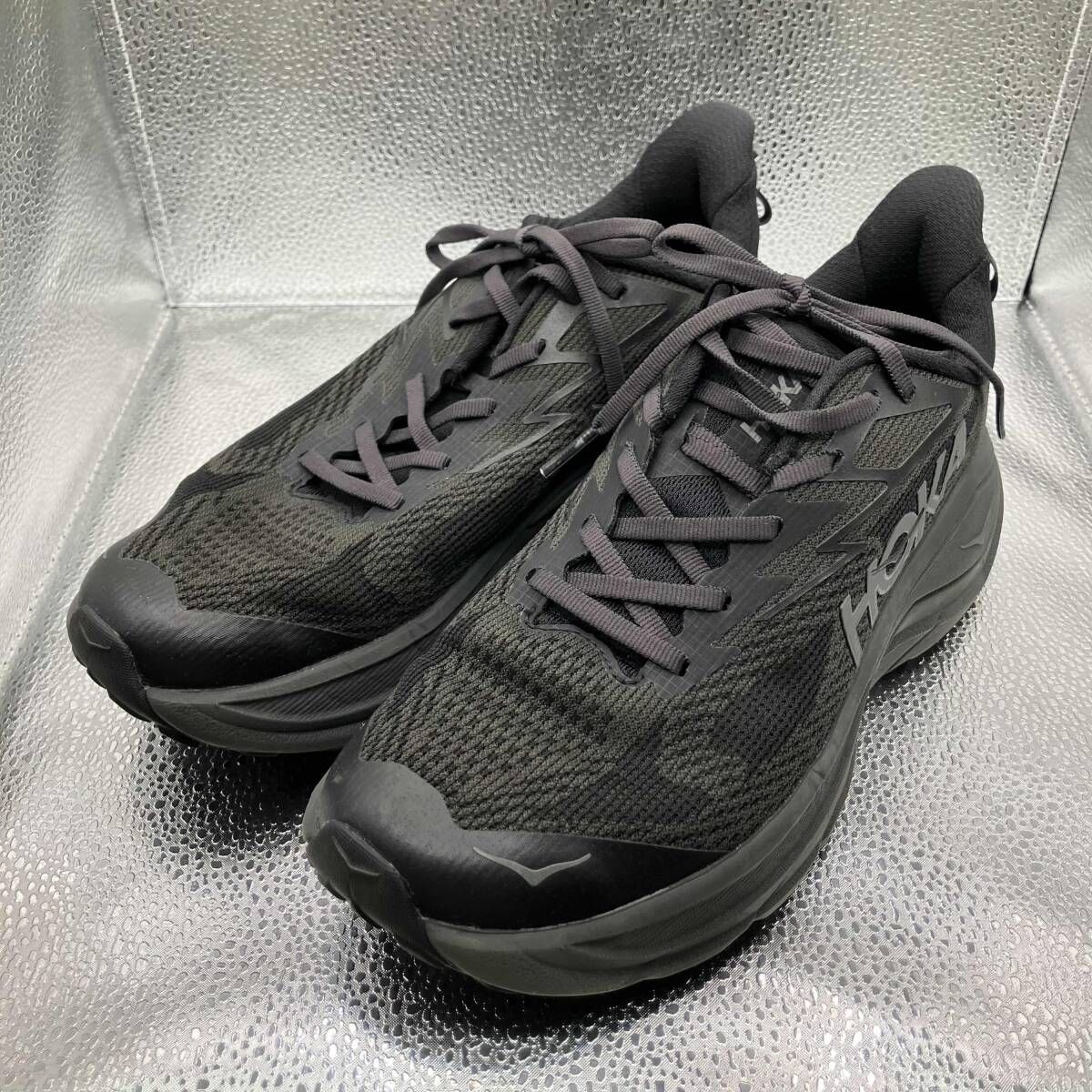 HOKA ONE ONE スニーカー CHALLENGE R V8 UK:6.5 サイズ:25 ブラック ホカ