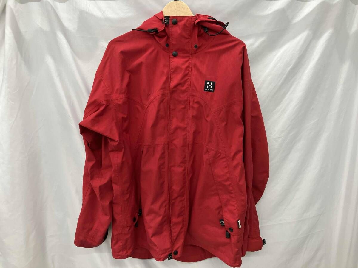 HAGLOFS ホグロフス マウンテンパーカー サイズL レッド 6,632円