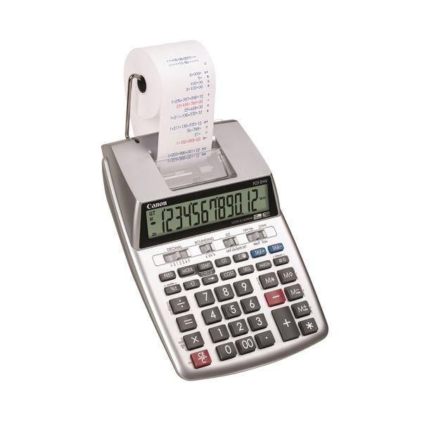ds-キヤノン プリンタ電卓P23-DHV-3 2色印字 12桁 2279C005 1台 15,570円