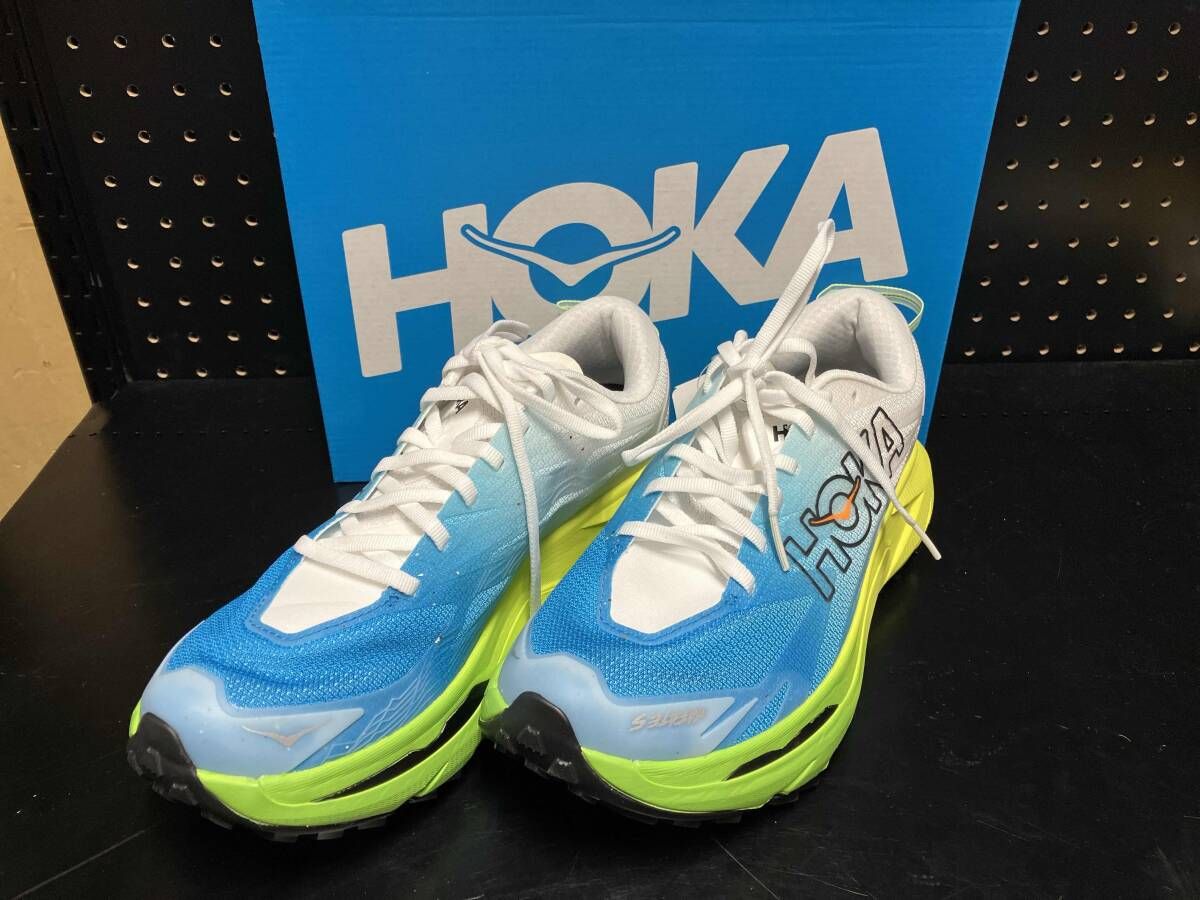 HOKA ONE ONE ホカオネオネ MAFATE5 マファテ5 HKマファテ5WH1816 スニーカー サイズ26.5 サイズ　スカイブルー