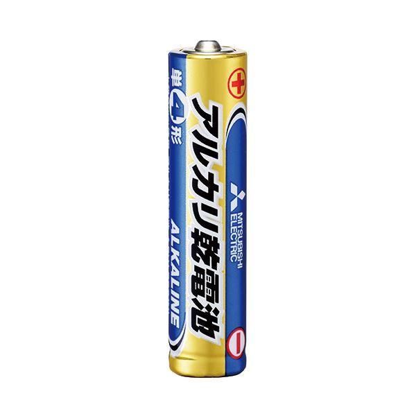ds-（まとめ）三菱電機 アルカリ乾電池 単4形LR03N/4S 1セット(40本:4本×10パック)〔×3セット〕