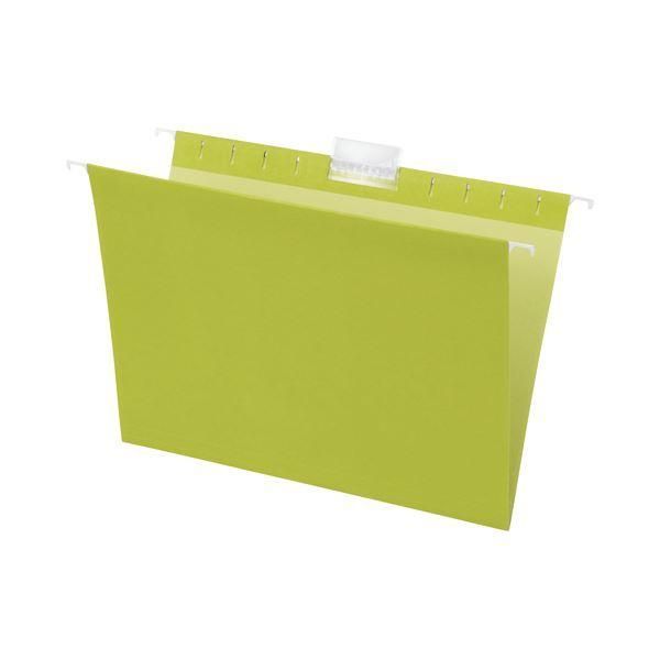 ds-TANOSEE ハンギングフォルダーA4 グリーン 1セット(50冊:5冊×10パック)