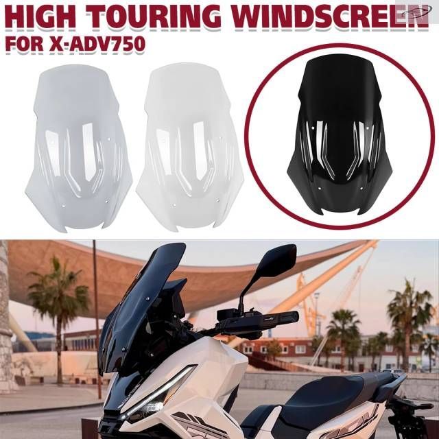 Honda X-ADV 750 XADV 750 2021-2026 Sports Windshield Tall Touring Windscreen Double Bubble Screen Visor Wind Deflector 13,104円