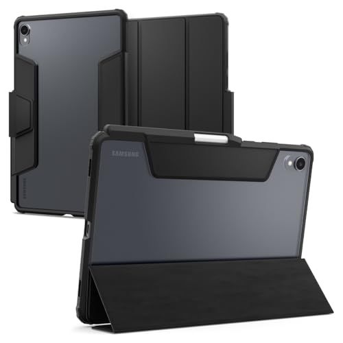 【Samsung 公式認定】Spigen Galaxy Tab S11 ケース (2025年モデル) 背面 クリア 透明 米軍MIL資格 スリム スタンド 耐衝撃 傷防止 カメラ保護 オートスリープ ウルトラ・ハイブリッド・プロ ACS102 64767371