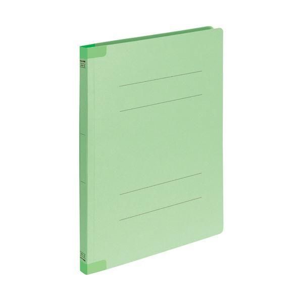 ds-コクヨフラットファイルK2(背補強タイプ) A4タテ 緑 K2フ-BR10GX101セット(100冊:10冊×10パック)